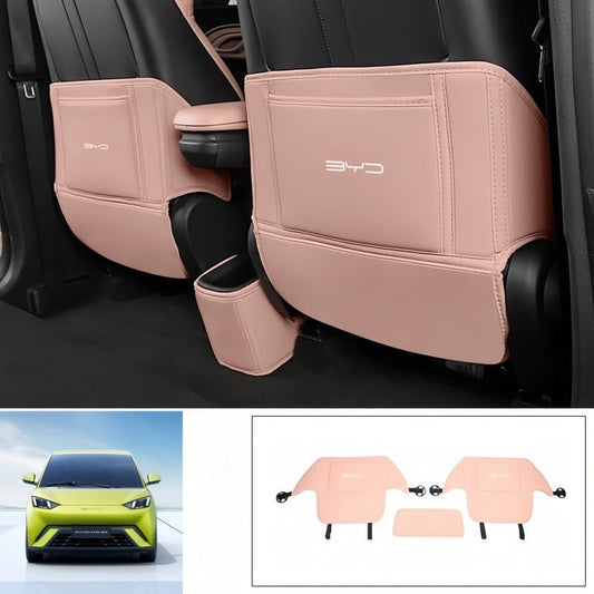 Seat Back Protector Mat for BYD Dolphin Surf/Seagull (3 Pcs) - Nice BYD