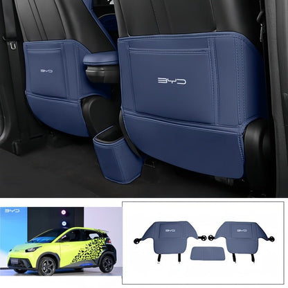 Seat Back Protector Mat for BYD Dolphin Surf/Seagull (3 Pcs) - Nice BYD