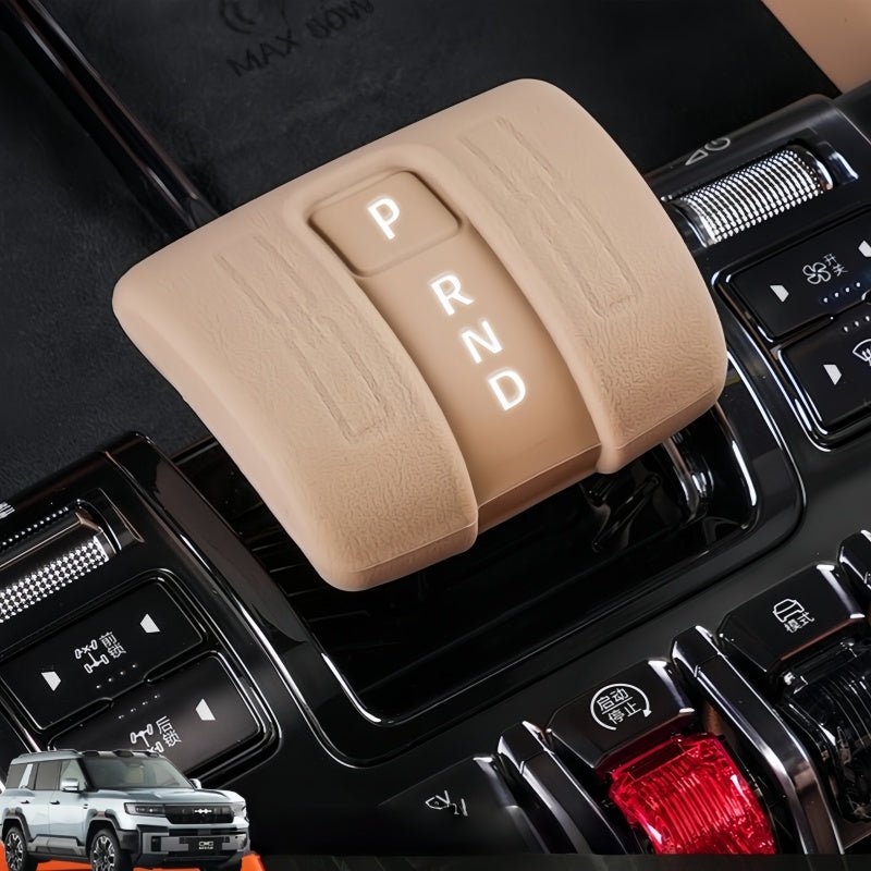Shift Knob Silicone Protector Sleeve for BYD Leopard 8 & Denza B8 - Nice BYD