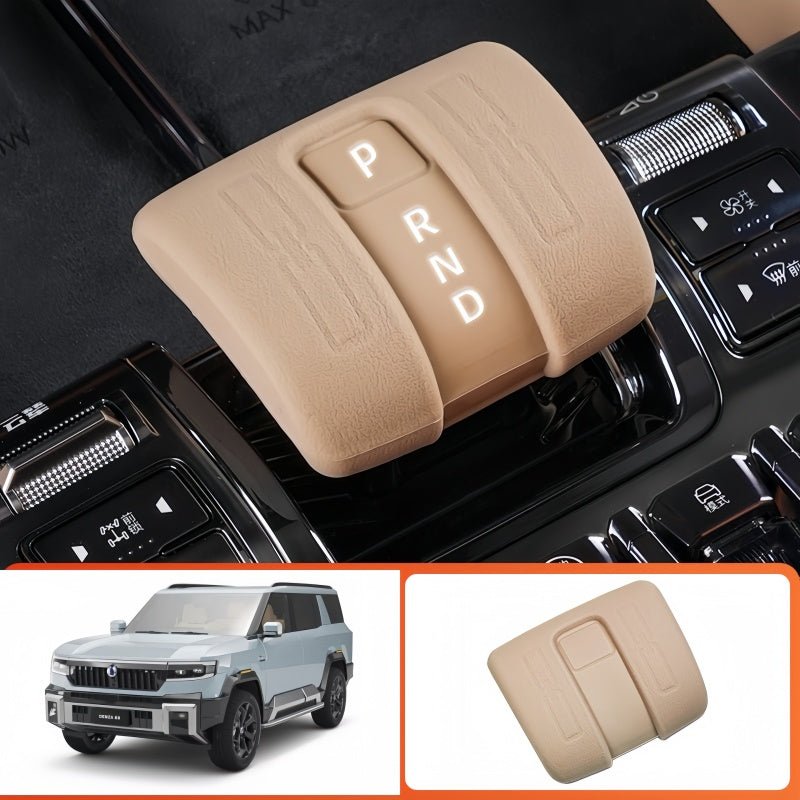 Shift Knob Silicone Protector Sleeve for BYD Leopard 8 & Denza B8 - Nice BYD