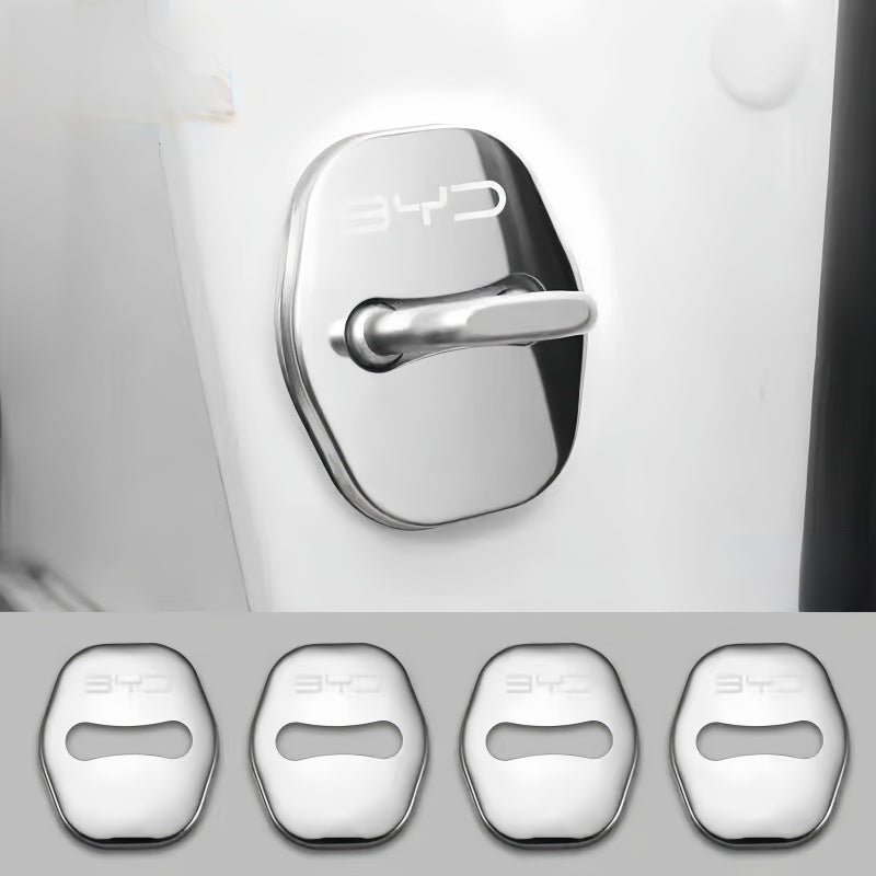 Stainless Steel Door Lock Covers for BYD (4 Pcs) - Nice BYD