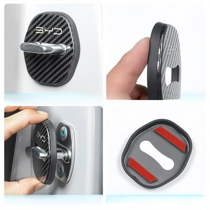 Stainless Steel Door Lock Covers for BYD (4 Pcs) - Nice BYD