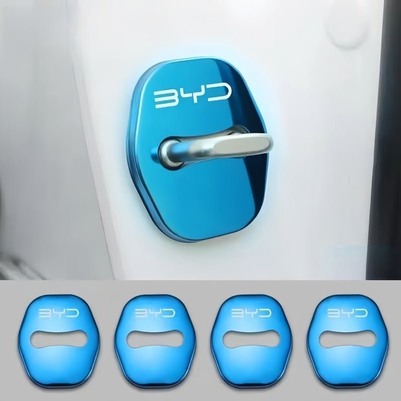 Stainless Steel Door Lock Covers for BYD (4 Pcs) - Nice BYD