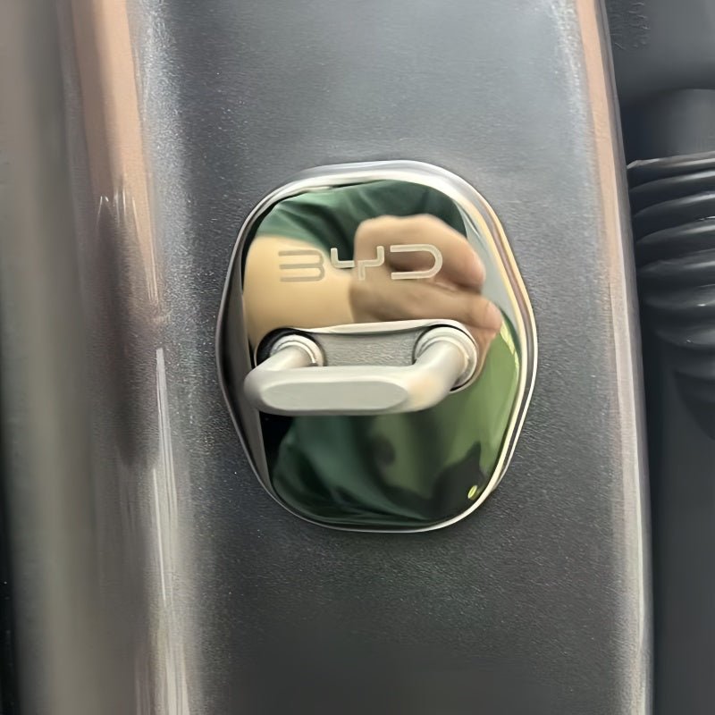 Stainless Steel Door Lock Covers for BYD (4 Pcs) - Nice BYD