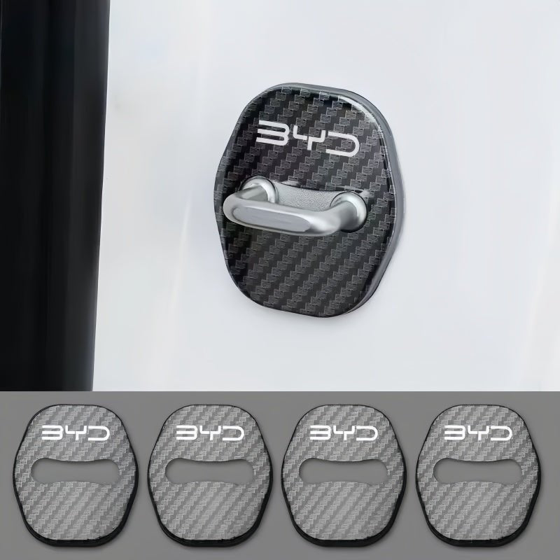 Stainless Steel Door Lock Covers for BYD (4 Pcs) - Nice BYD