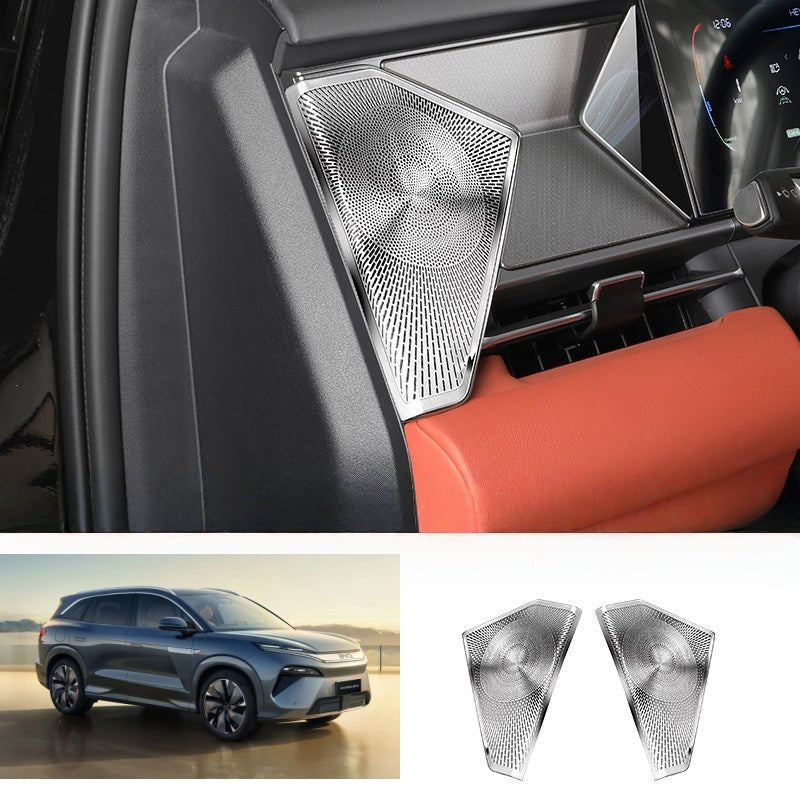Stainless Steel Speaker Grill Cover Protector for BYD Sealion 8 / ATTO 8 - Nice BYD