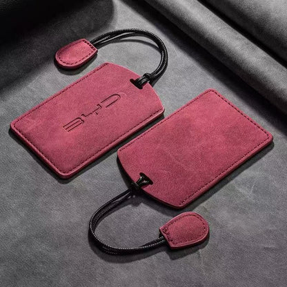 Suede NFC Card Key Cover Case for BYD EV Card Key - Nice BYD