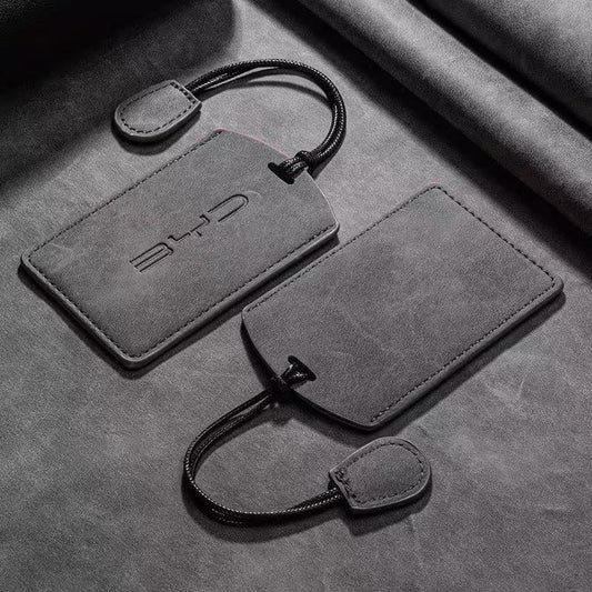 Suede NFC Card Key Cover Case for BYD EV Card Key - Nice BYD