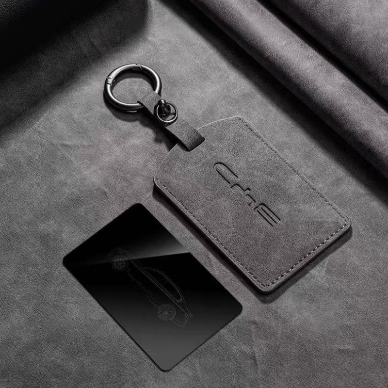 Suede NFC Card Key Cover Case for BYD EV Card Key - Nice BYD