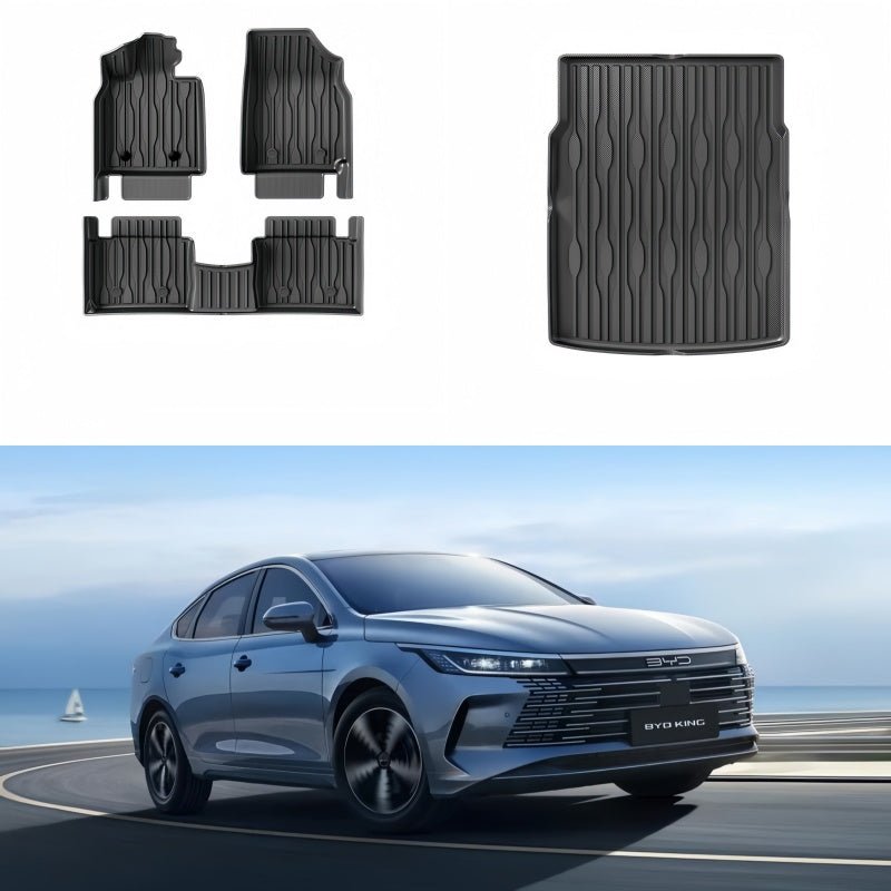 TPE Floor Mats & Trunk Mat for BYD King/Seal 05 DM - i - Nice BYD