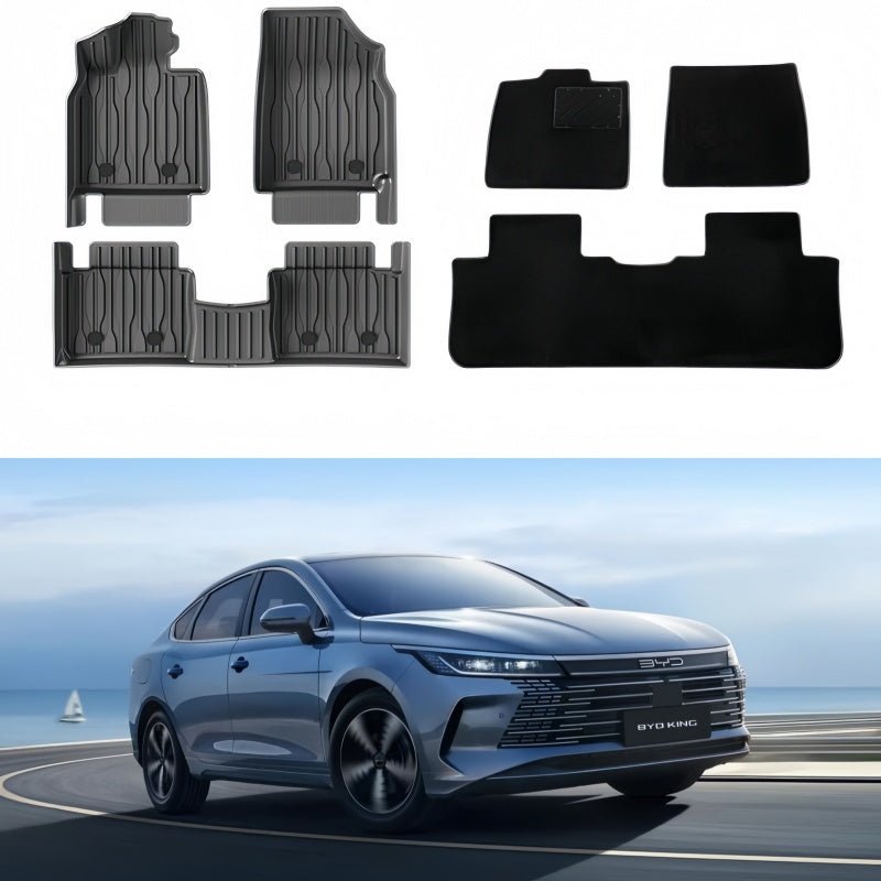 TPE Floor Mats & Trunk Mat for BYD King/Seal 05 DM - i - Nice BYD
