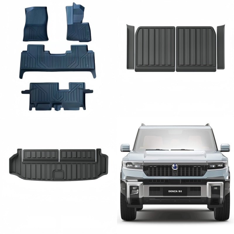TPE Floor Mats & Trunk Mat for BYD Leopard 8 & Denza B8 - Nice BYD