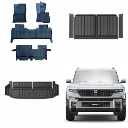 TPE Floor Mats & Trunk Mat for BYD Leopard 8 & Denza B8 - Nice BYD