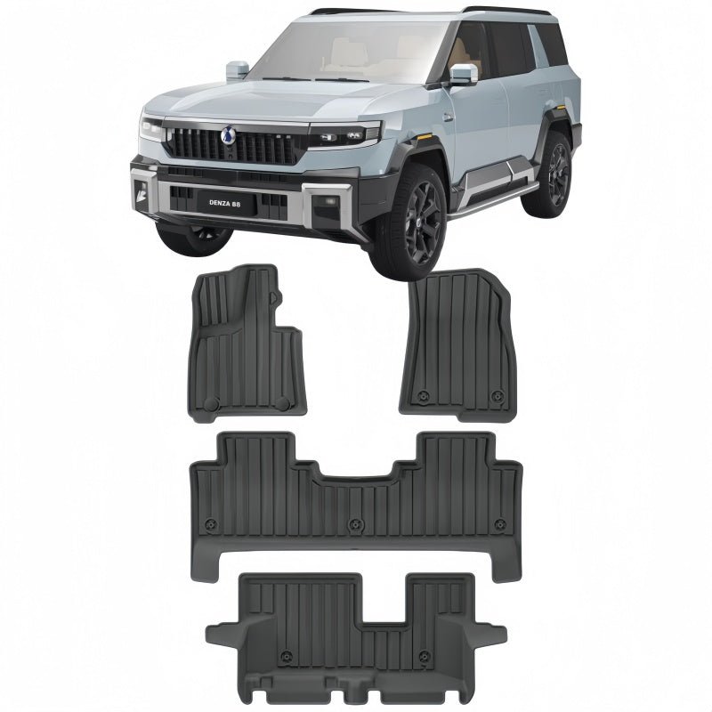 TPE Floor Mats & Trunk Mat for BYD Leopard 8 & Denza B8 - Nice BYD