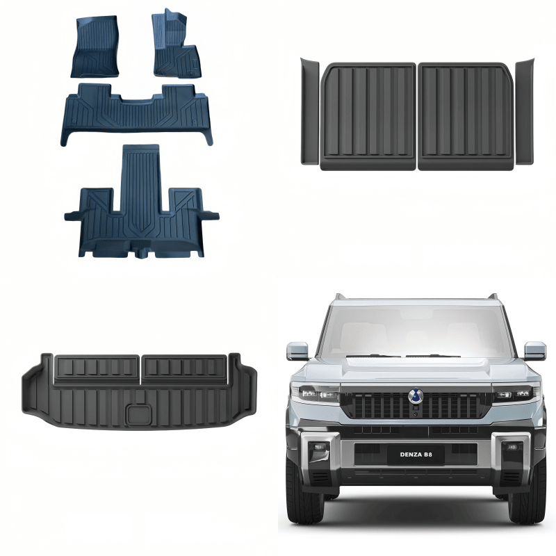 TPE Floor Mats & Trunk Mat for BYD Leopard 8 & Denza B8 - Nice BYD
