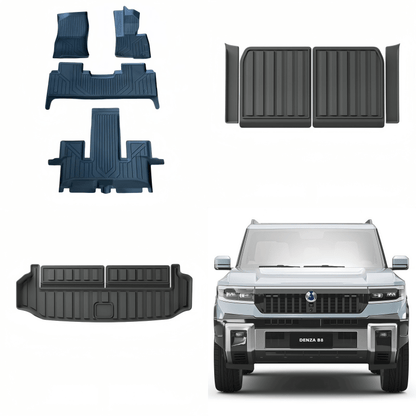 TPE Floor Mats & Trunk Mat for BYD Leopard 8 & Denza B8 - Nice BYD
