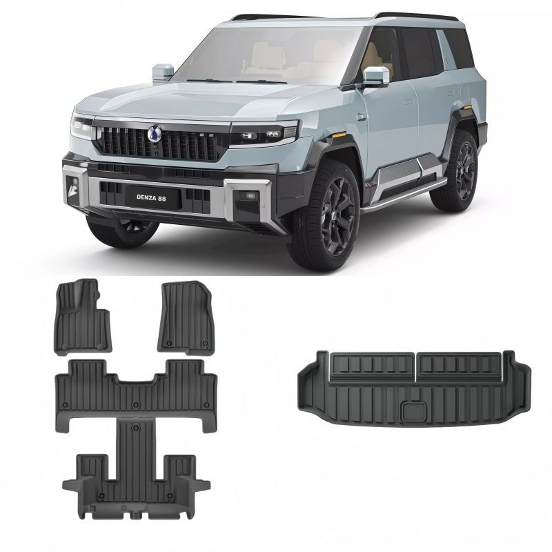 TPE Floor Mats & Trunk Mat for BYD Leopard 8 & Denza B8 - Nice BYD