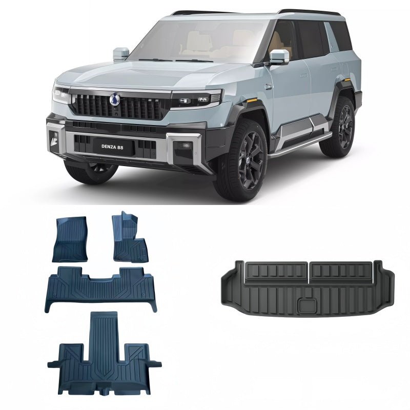 TPE Floor Mats & Trunk Mat for BYD Leopard 8 & Denza B8 - Nice BYD