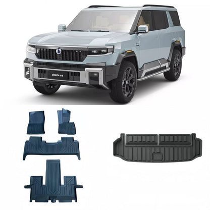 TPE Floor Mats & Trunk Mat for BYD Leopard 8 & Denza B8 - Nice BYD