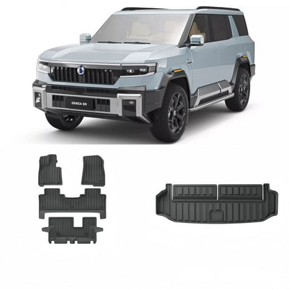 TPE Floor Mats & Trunk Mat for BYD Leopard 8 & Denza B8 - Nice BYD