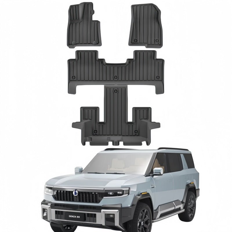 TPE Floor Mats & Trunk Mat for BYD Leopard 8 & Denza B8 - Nice BYD