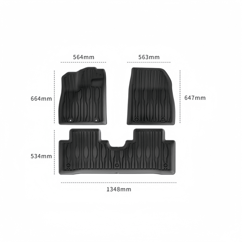 TPE Floor Mats & Trunk Mat for BYD Sealion 5 DM - i - Nice BYD