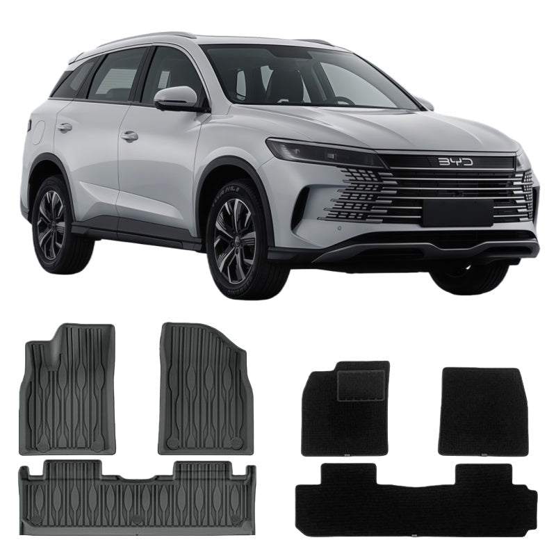TPE Floor Mats & Trunk Mat for BYD Sealion 5 DM - i - Nice BYD