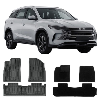 TPE Floor Mats & Trunk Mat for BYD Sealion 5 DM - i - Nice BYD