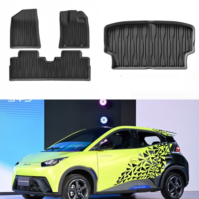 TPE Floor MATS & Trunk MATS for BYD ATTO 1 - Nice BYD