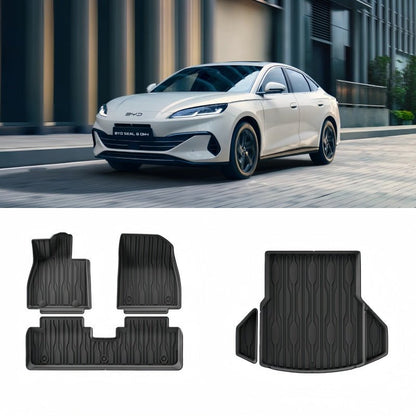 TPE Floor MATS & Trunk MATS for BYD Seal 6 DM - i Touring - Nice BYD