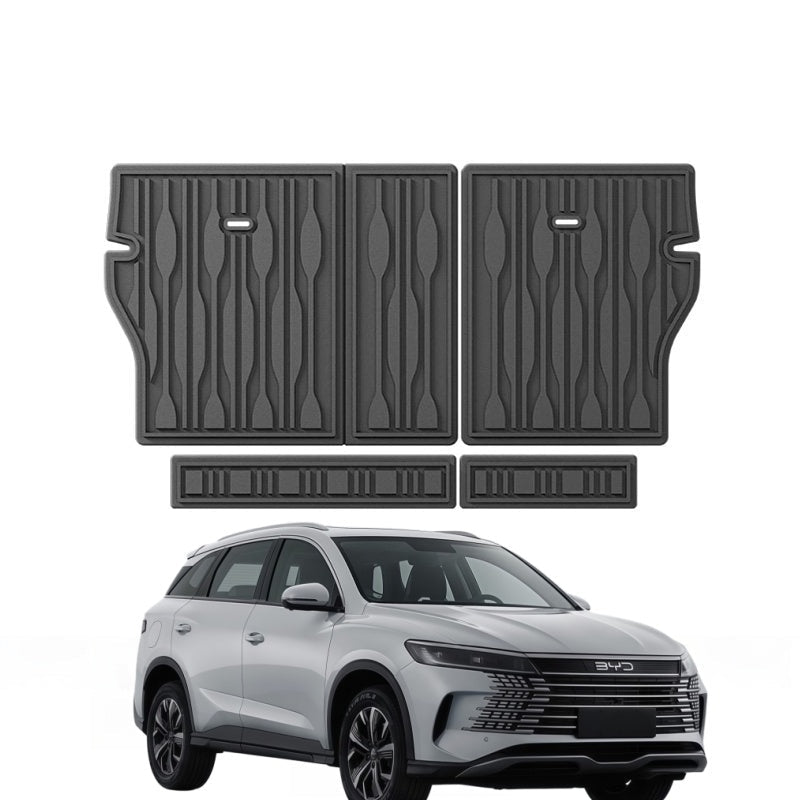 TPE Trunk Mats & Seat Back Protector for BYD Sealion 5 DM - i - Nice BYD