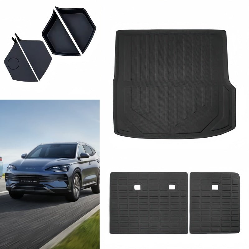 Trunk Rubber Floor Mat for BYD Sealion 6/Seal u - Nice BYD