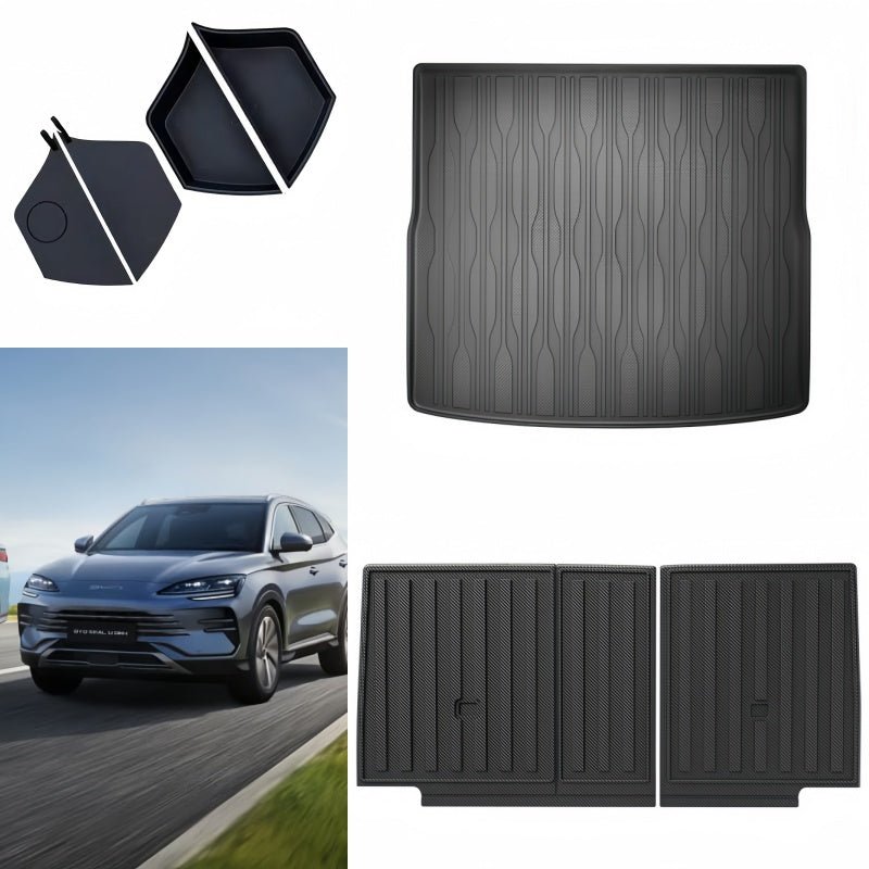 Trunk Rubber Floor Mat for BYD Sealion 6/Seal u - Nice BYD