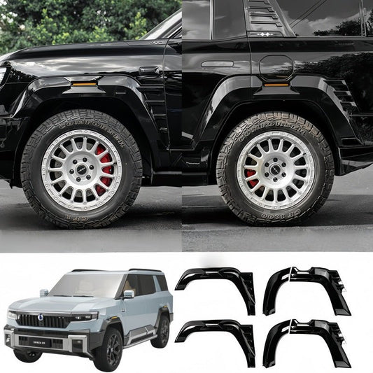 Wide Wheel Arch Protector Fender Flares for BYD Leopard 8 & Denza B8 - Nice BYD
