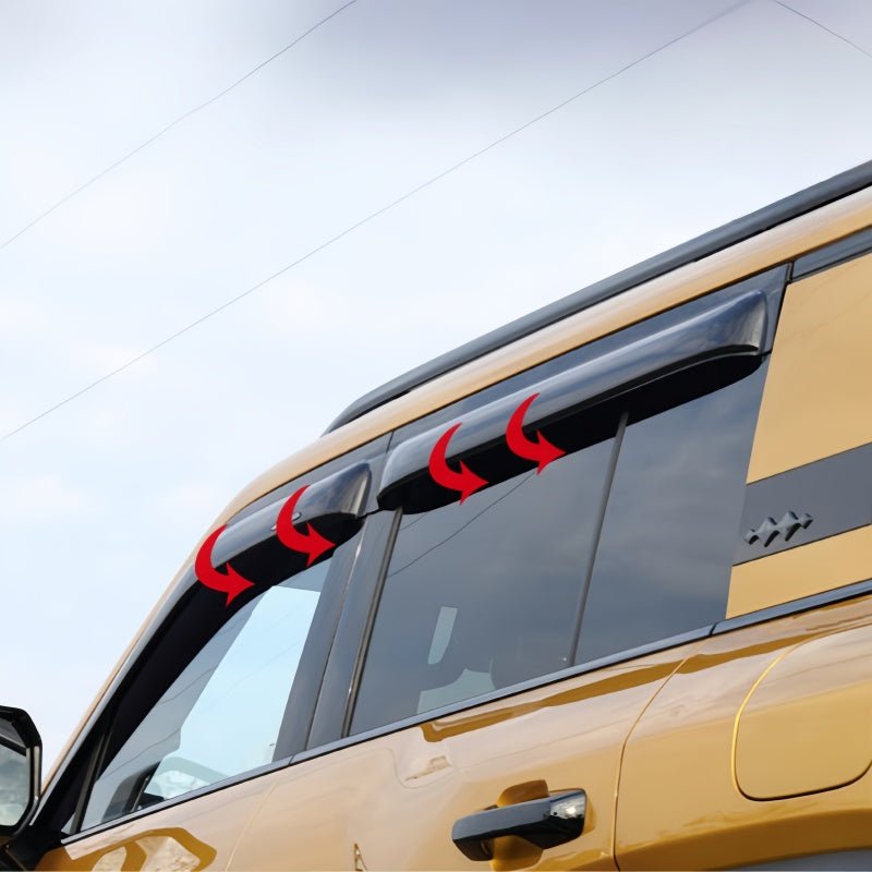 Window Rain Guards / Wind Deflectors for BYD Leopard 5 & Denza B5 - Nice BYD