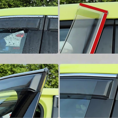 Window Visor for BYD ATTO 1 (4 Pcs) - Nice BYD