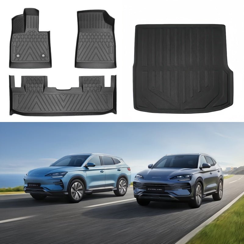 XPE Floor Mats & Trunk Mat for BYD Sealion 6/Seal U - Nice BYD