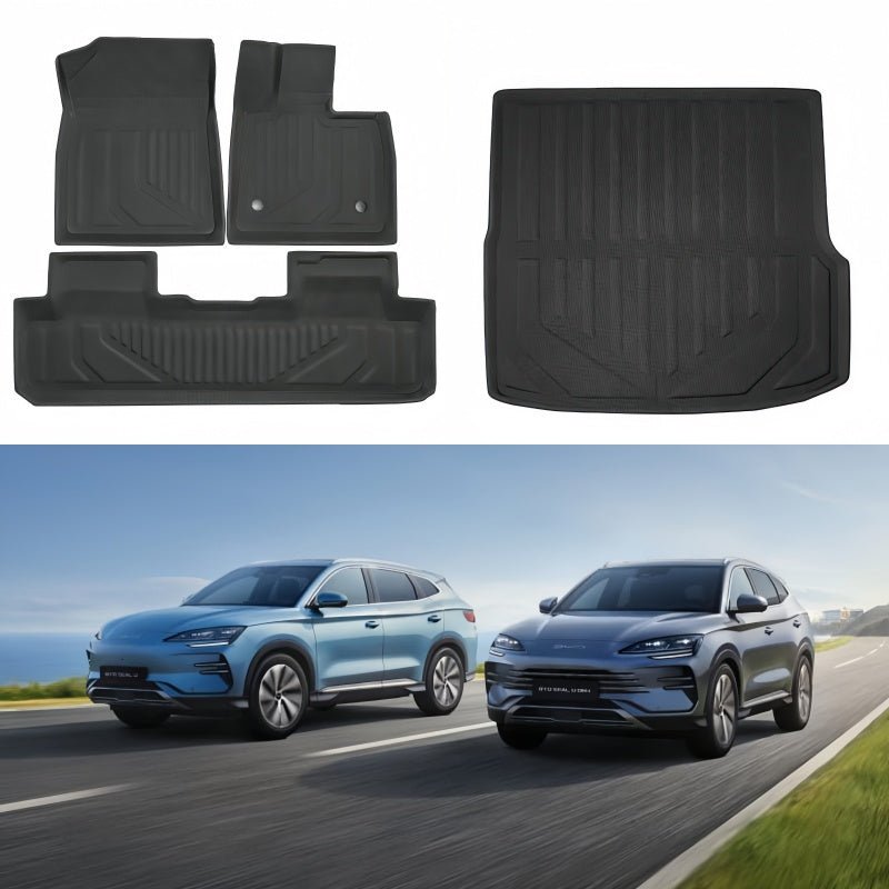 XPE Floor Mats & Trunk Mat for BYD Sealion 6/Seal U - Nice BYD