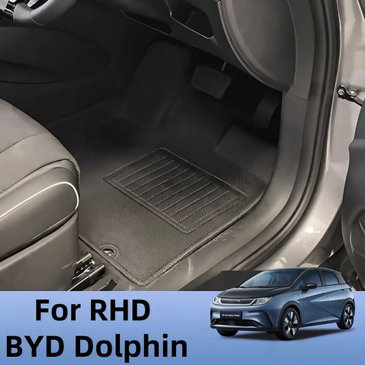 XPE Floor Mats & Trunk Mats for BYD Dolphin RHD - Nice BYD